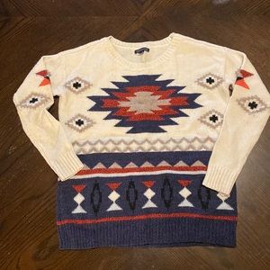 American Eagle western sweater
